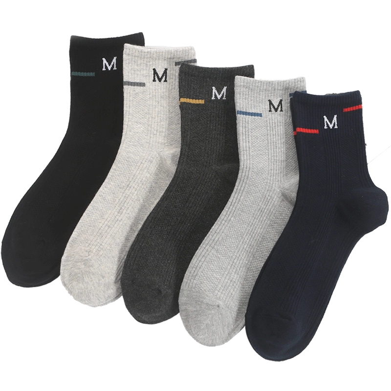 男士中筒袜